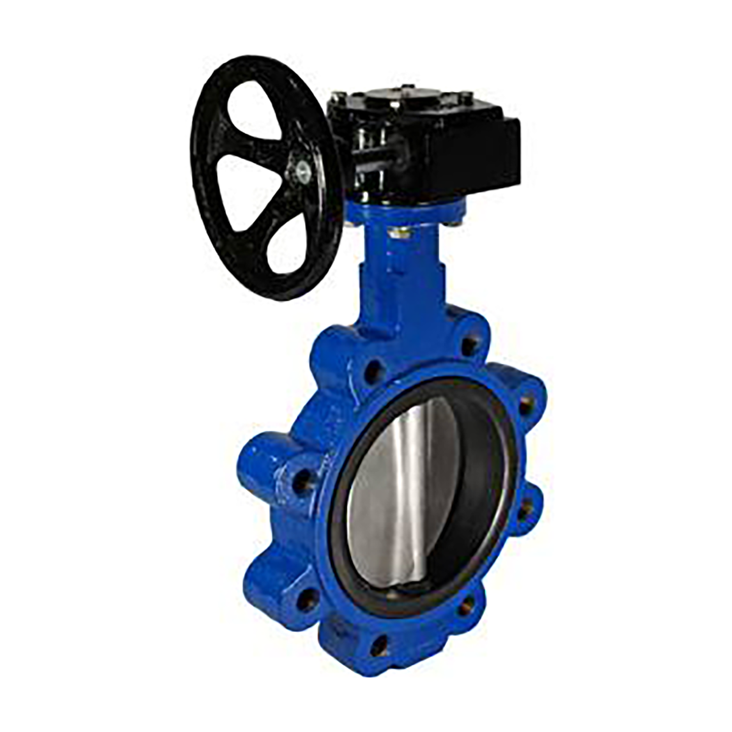 Cast Iron Lugged Butterfly Valve EPDM Gear