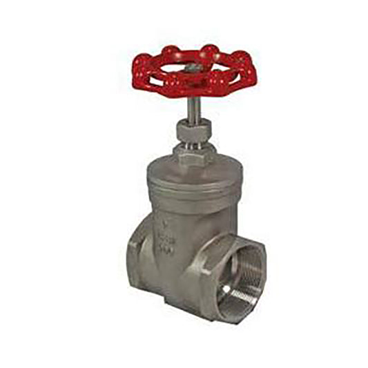 316 Stainless Steel Gate Valve 200 PSI BSP (Non-Rising Stem)