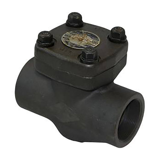 A105 Forged Steel Swing Check Valve – Class 800 NPT/SW with Hard-Faced Seats
