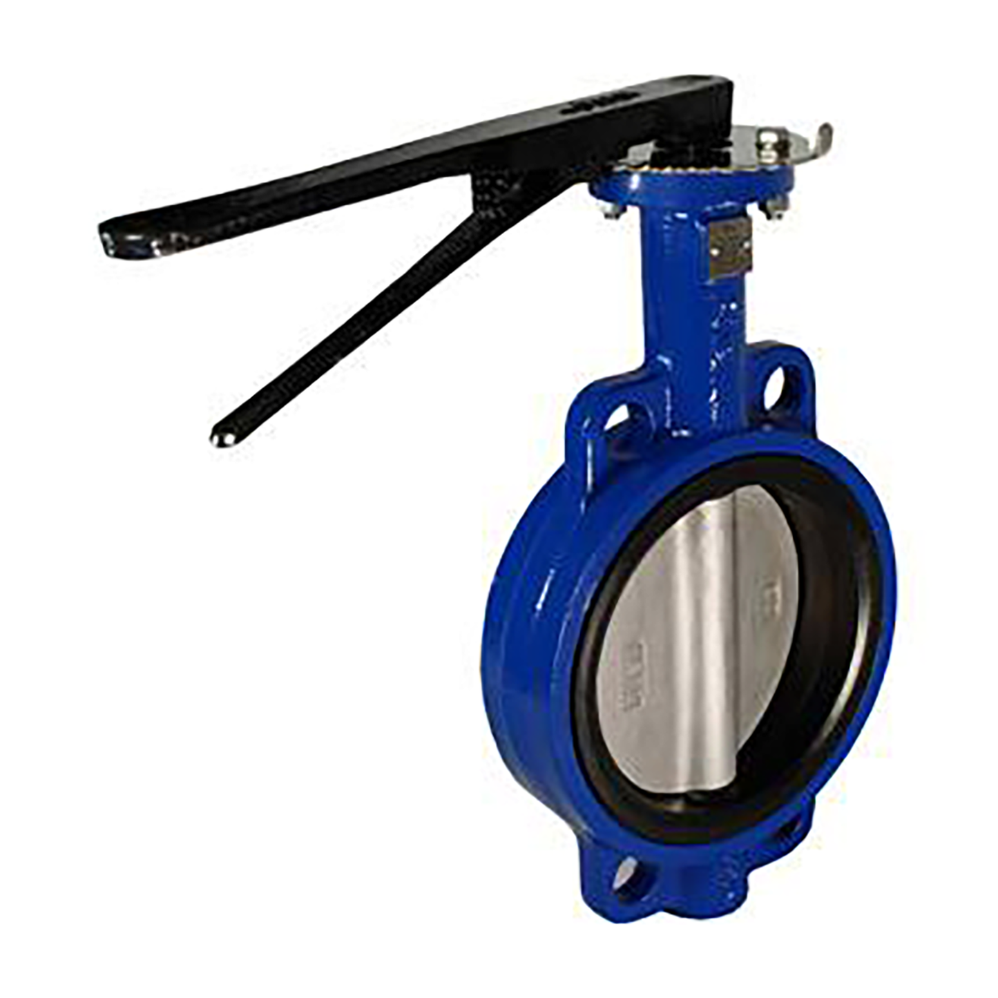 Cast Iron Wafer Butterfly Valve EPDM Lever