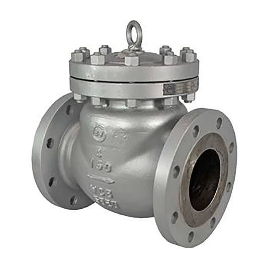 Cast Steel Swing Check Valve – Flanged Class 150 RF with Hard-Faced Seats