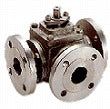 3-way S/S316 Flanged Ball Valve