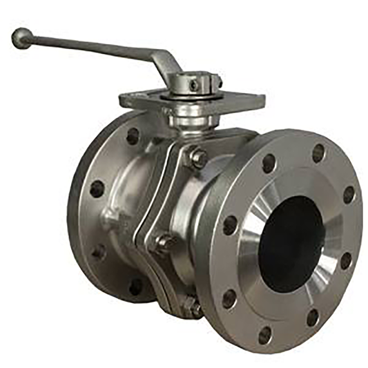 Stainless Steel Two Piece Fire Safe Ball Valve ANSI150